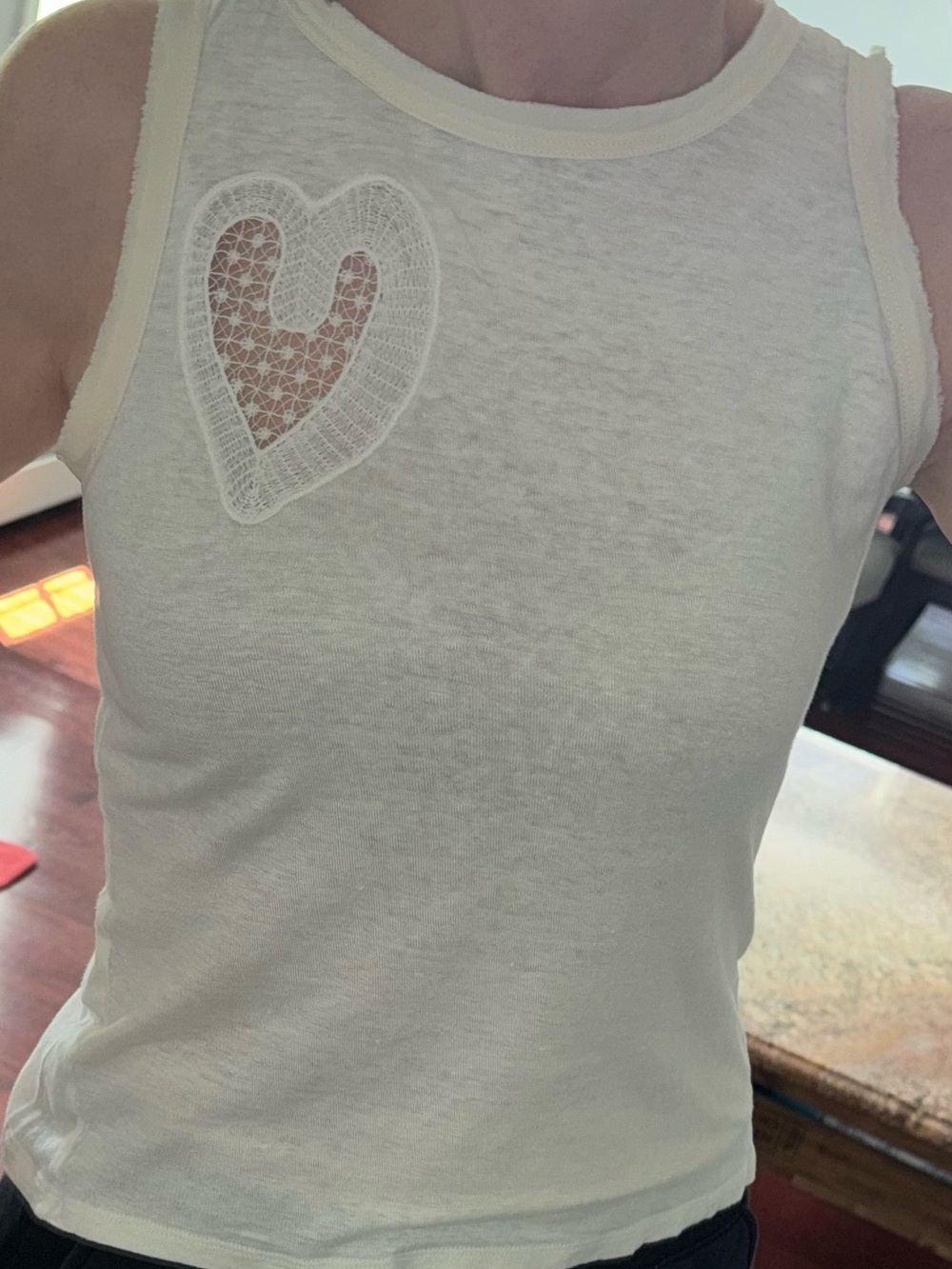 SANDRO Linen Tank